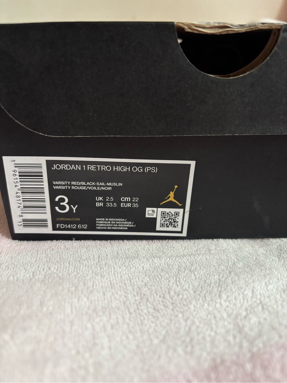 Ps Jordan 1 Lost and Found - Picture 3 of 9